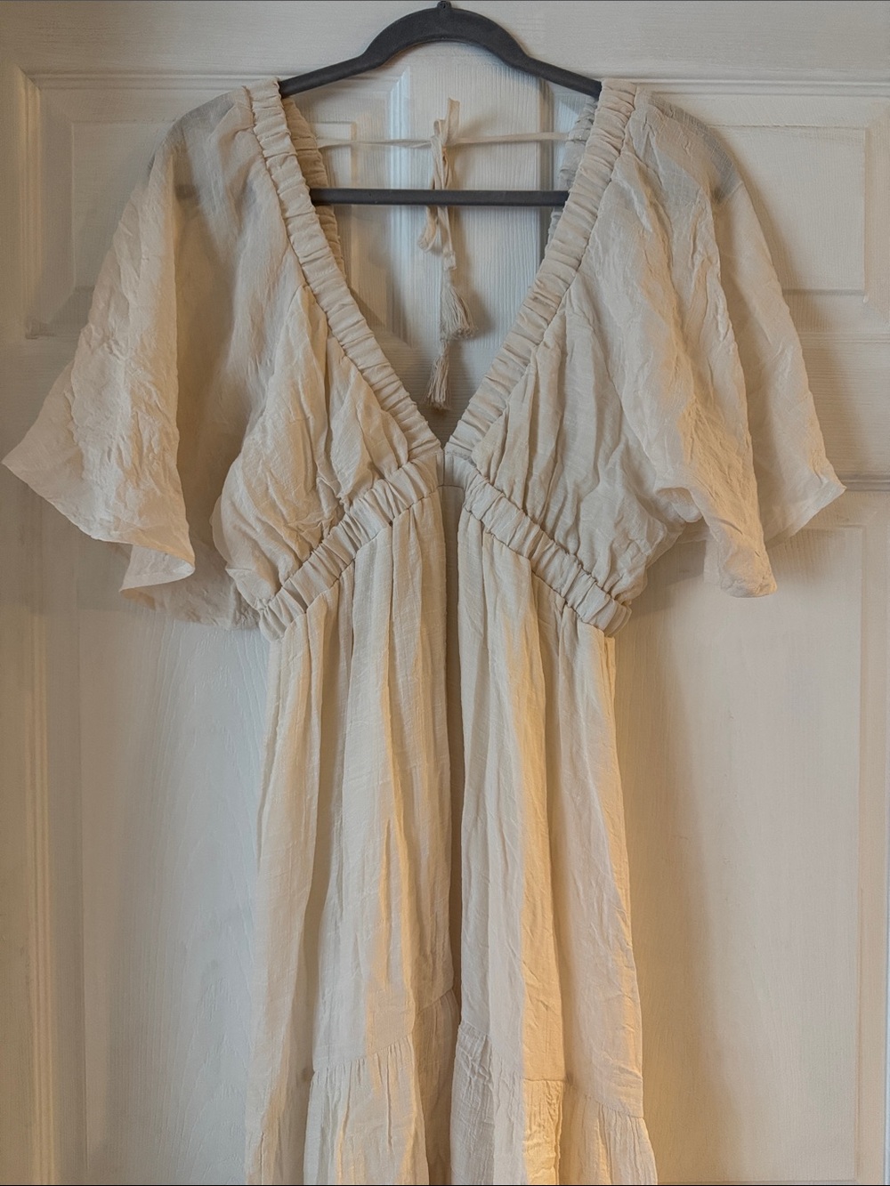 HYFVE Short Sleeve Tiered Maxi Dress